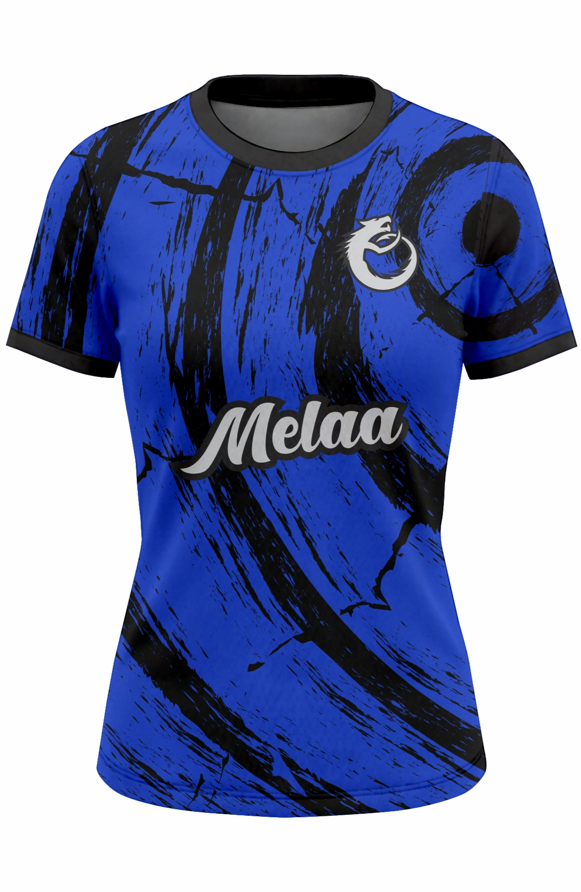 Football Shirt. Design: Stripe (Womens / Girls cut)