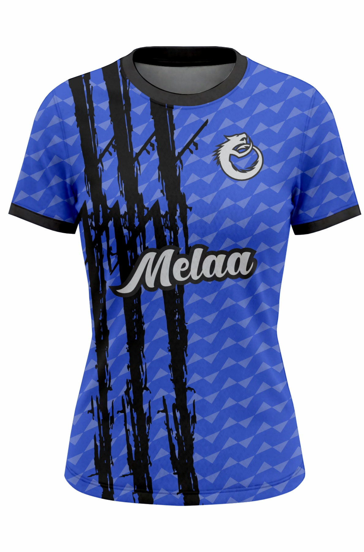 Football Shirt. Design: Stripe (Womens / Girls cut)