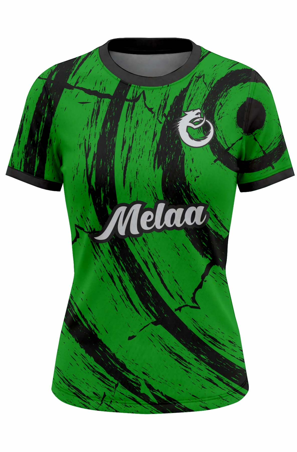 Football Shirt. Design: Stripe (Womens / Girls cut)