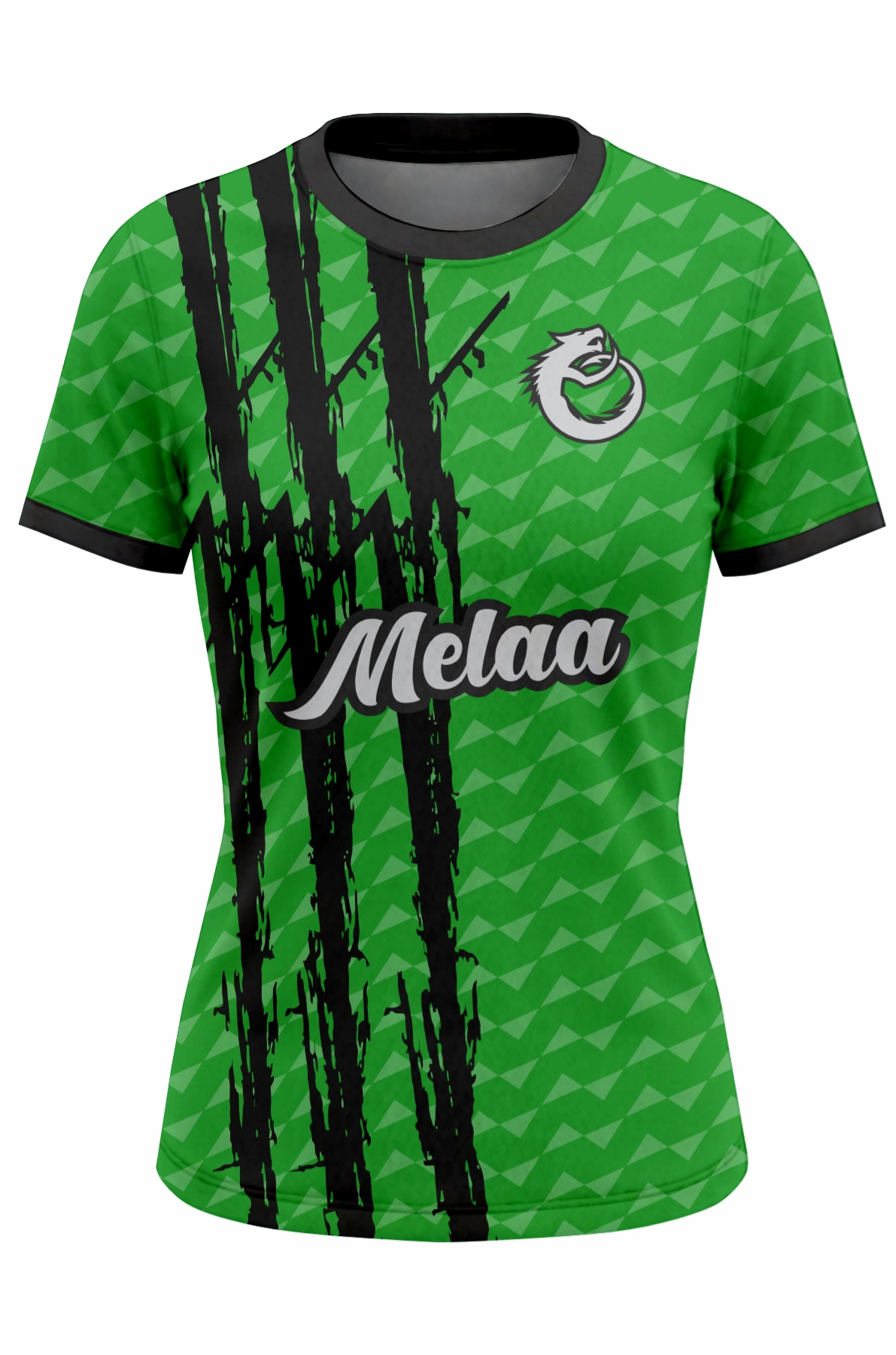 Football Shirt. Design: Stripe (Womens / Girls cut)