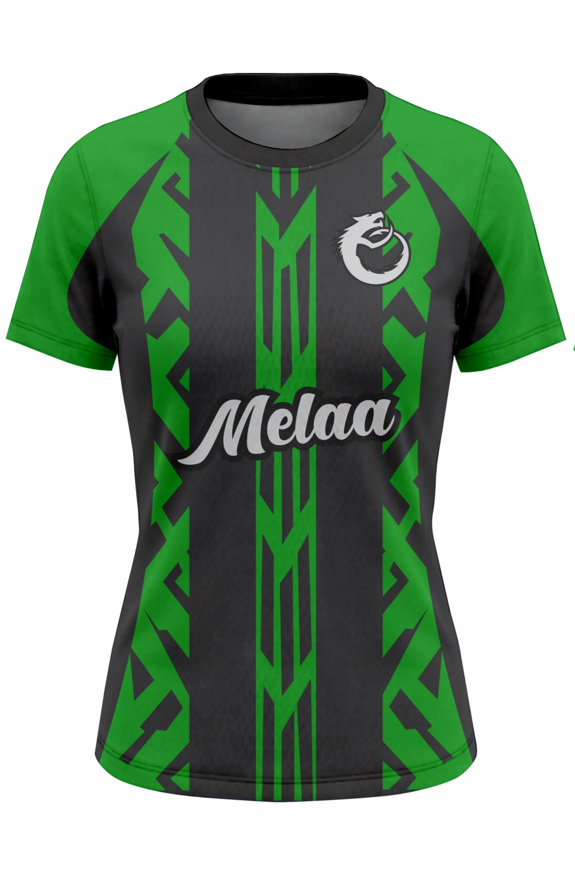 Football Shirt. Design: Stripe (Womens / Girls cut)