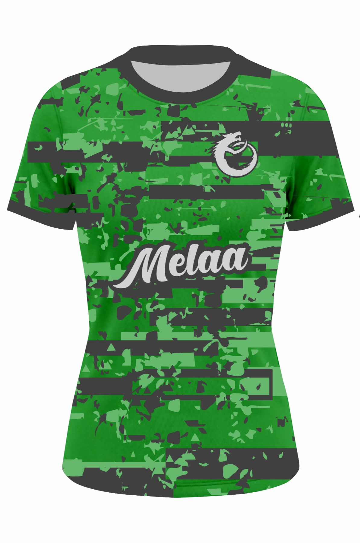 Football Shirt. Design: Stripe (Womens / Girls cut)