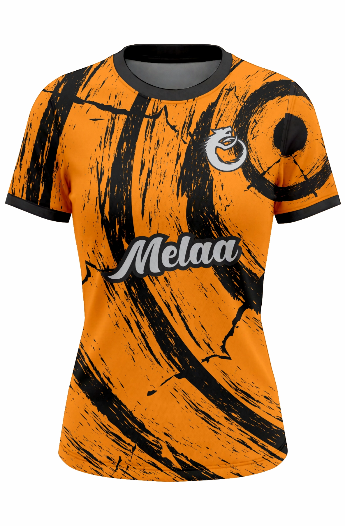 Football Shirt. Design: Stripe (Womens / Girls cut)