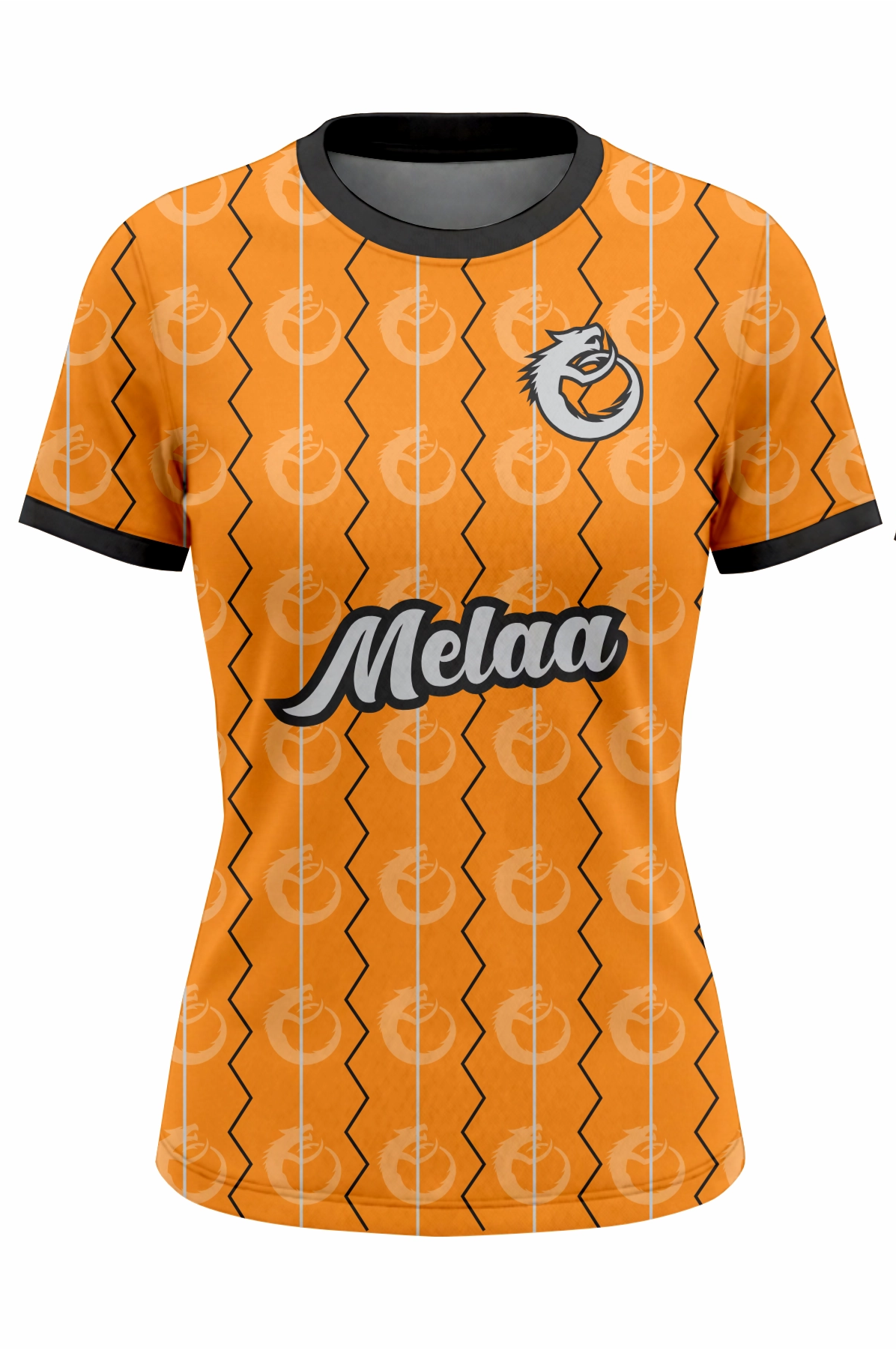 Football Shirt. Design: Stripe (Womens / Girls cut)