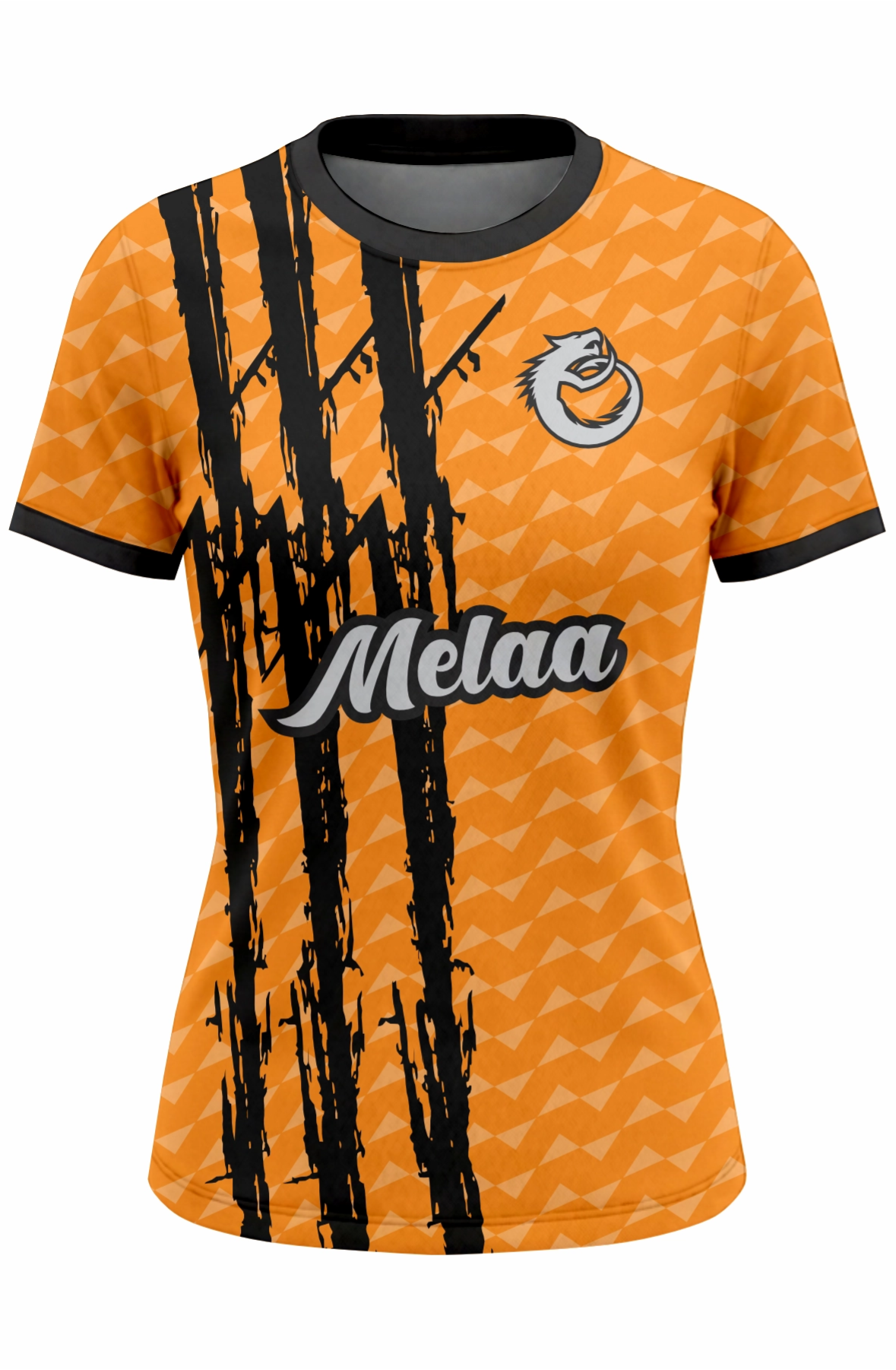 Football Shirt. Design: Stripe (Womens / Girls cut)