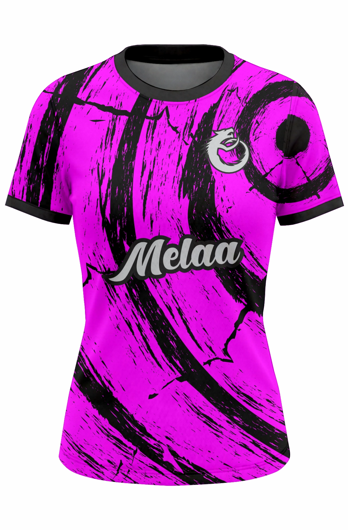 Football Shirt. Design: Stripe (Womens / Girls cut)