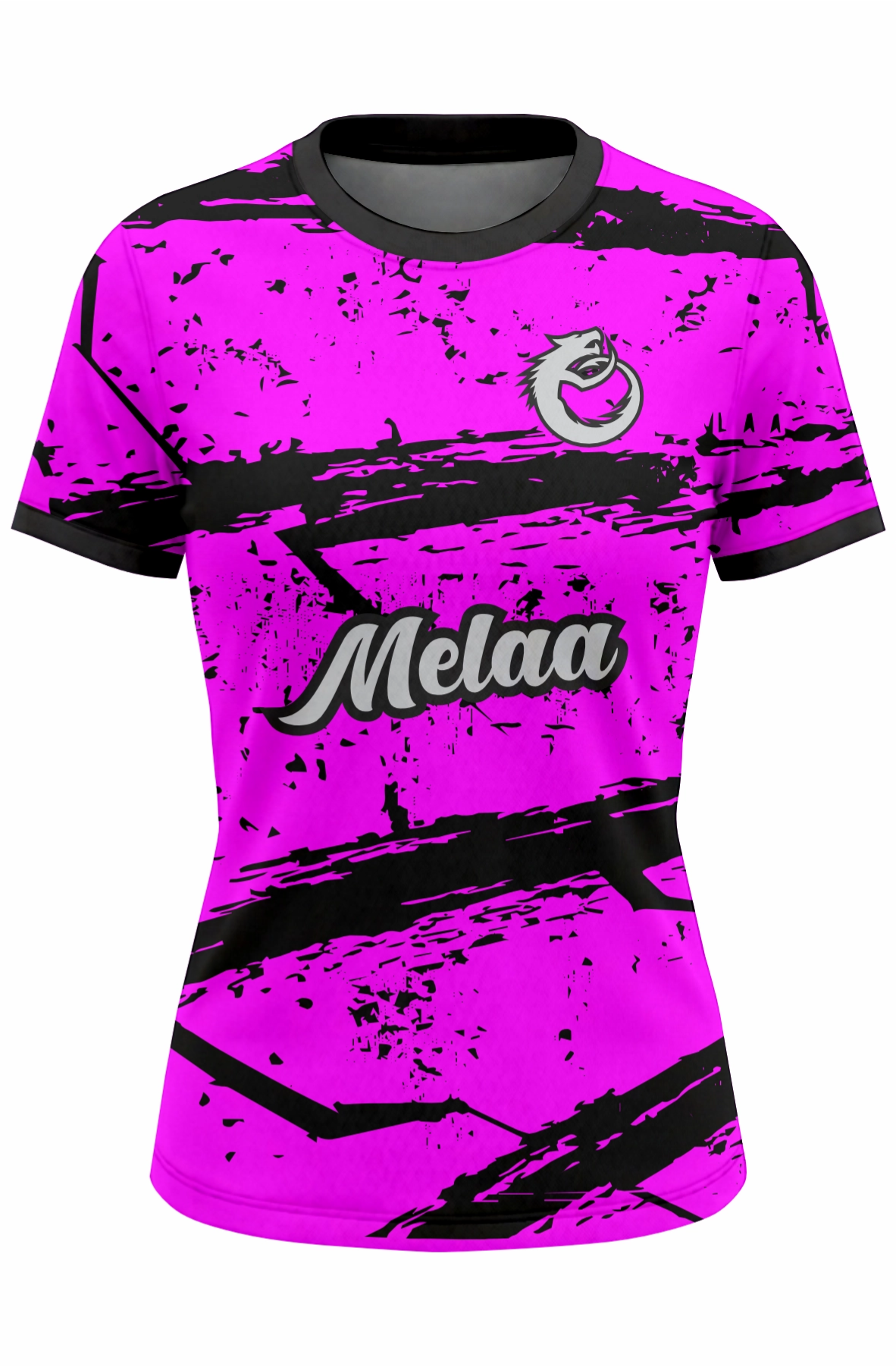 Football Shirt. Design: Stripe (Womens / Girls cut)