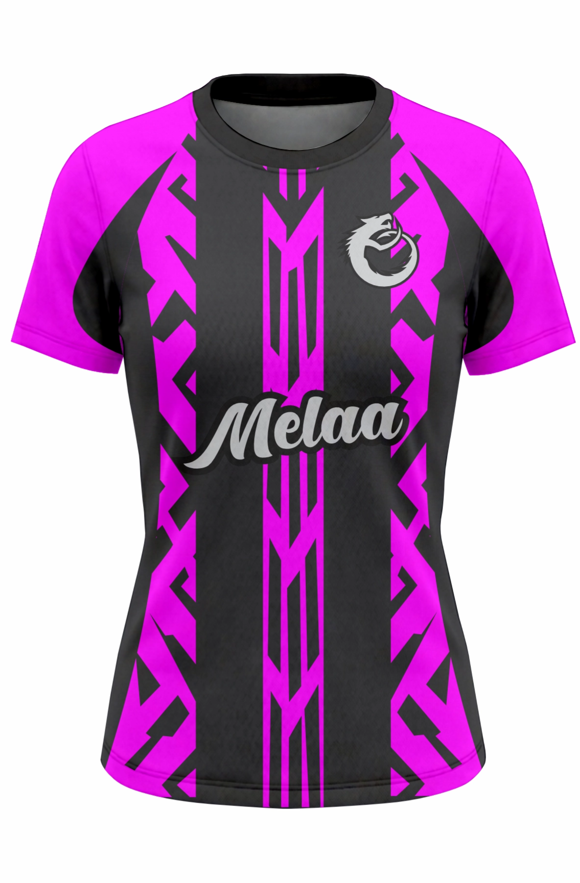 Football Shirt. Design: Stripe (Womens / Girls cut)