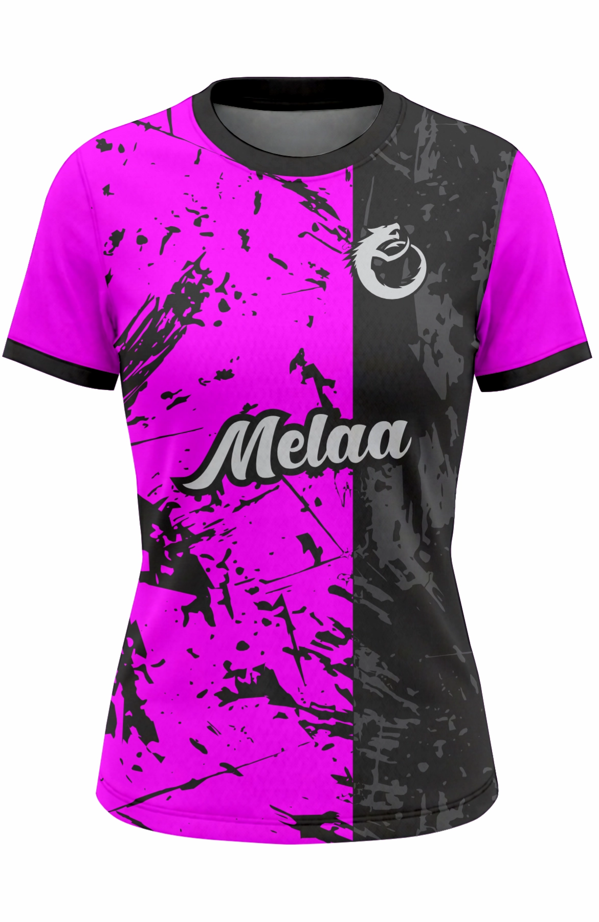 Football Shirt. Design: Stripe (Womens / Girls cut)