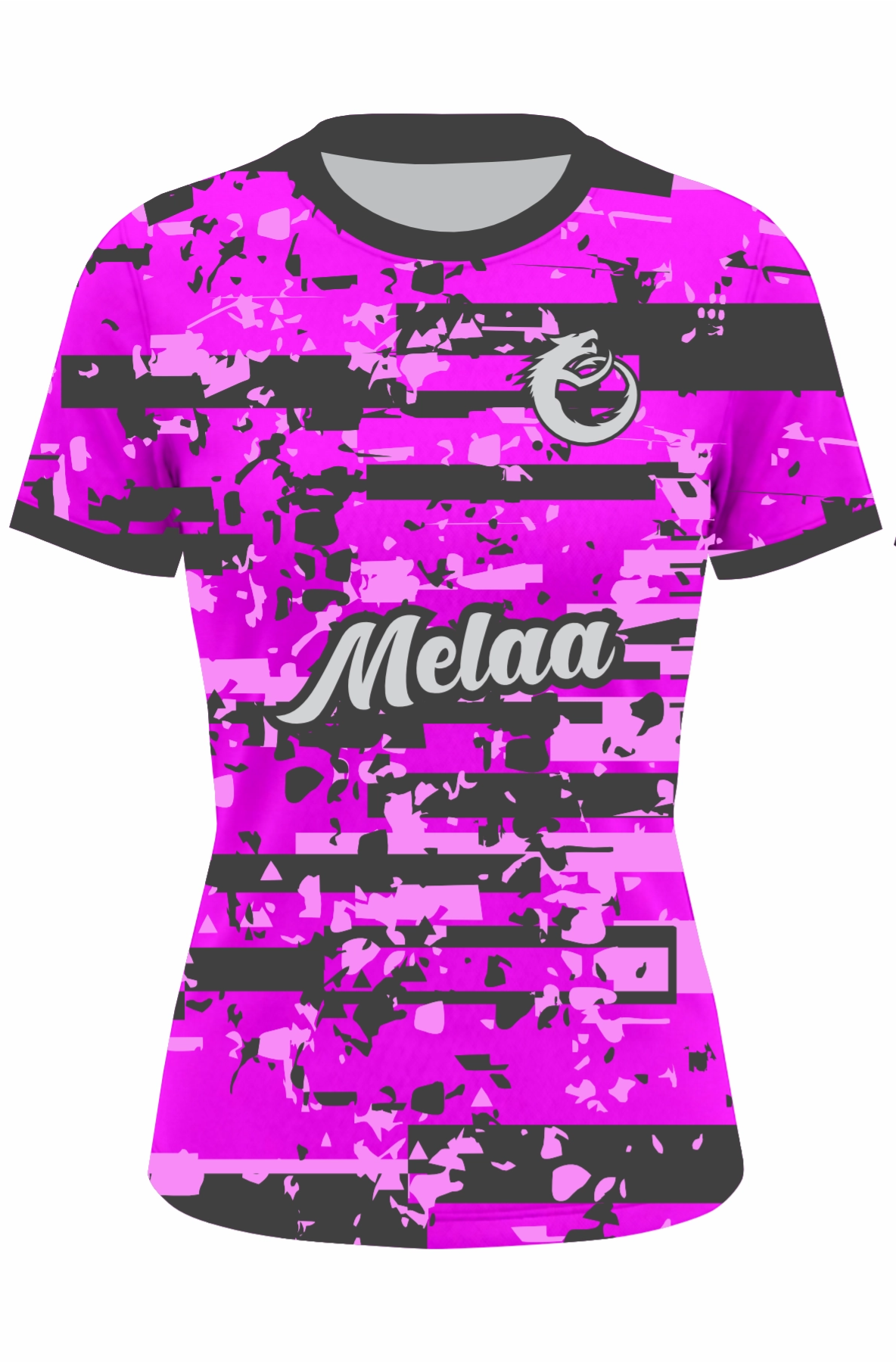 Football Shirt. Design: Stripe (Womens / Girls cut)