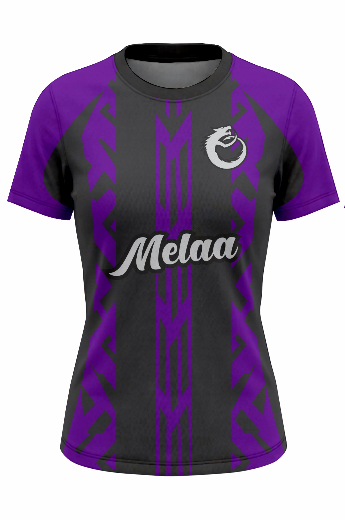 Football Shirt. Design: Stripe (Womens / Girls cut)
