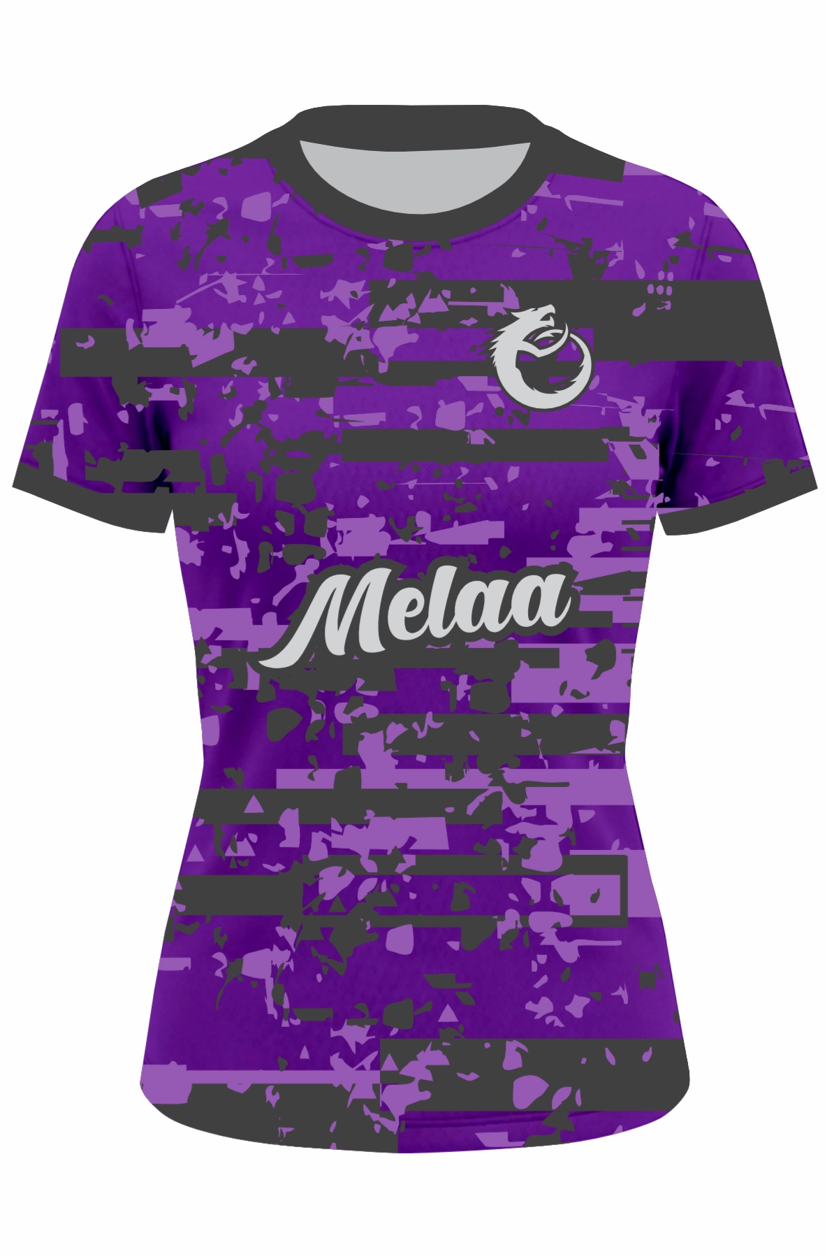 Football Shirt. Design: Stripe (Womens / Girls cut)