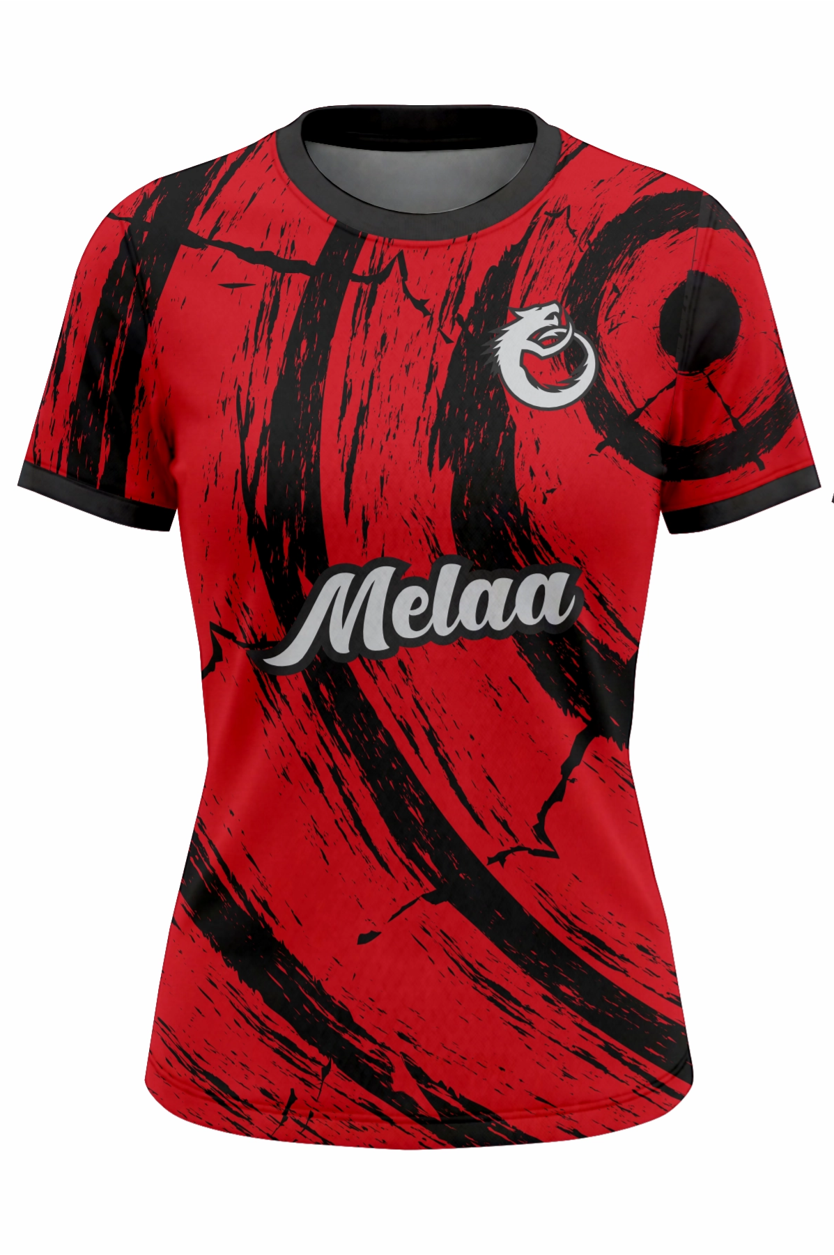 Football Shirt. Design: Stripe (Womens / Girls cut)