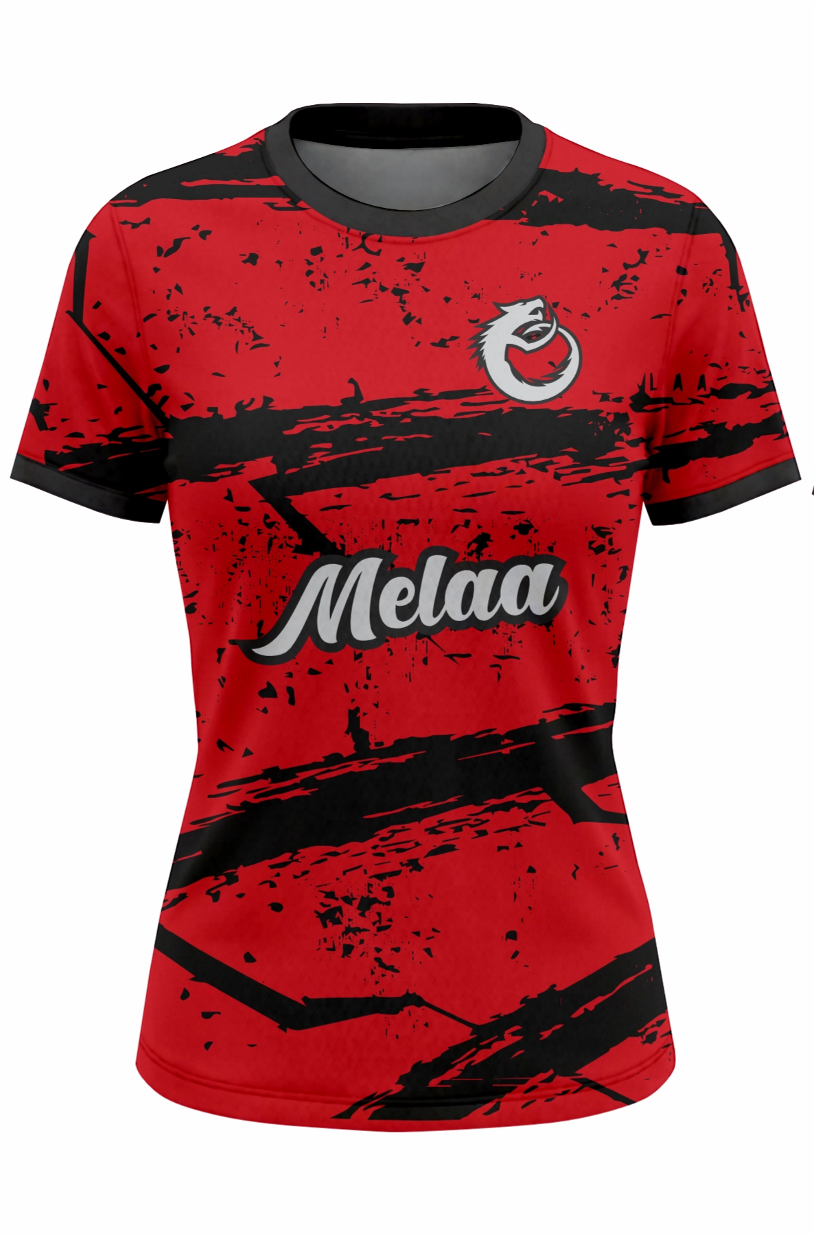 Football Shirt. Design: Stripe (Womens / Girls cut)