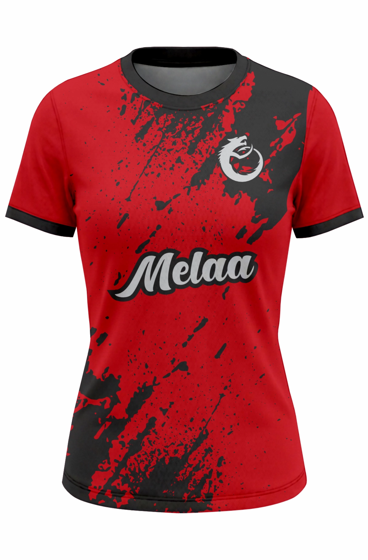 Football Shirt. Design: Stripe (Womens / Girls cut)
