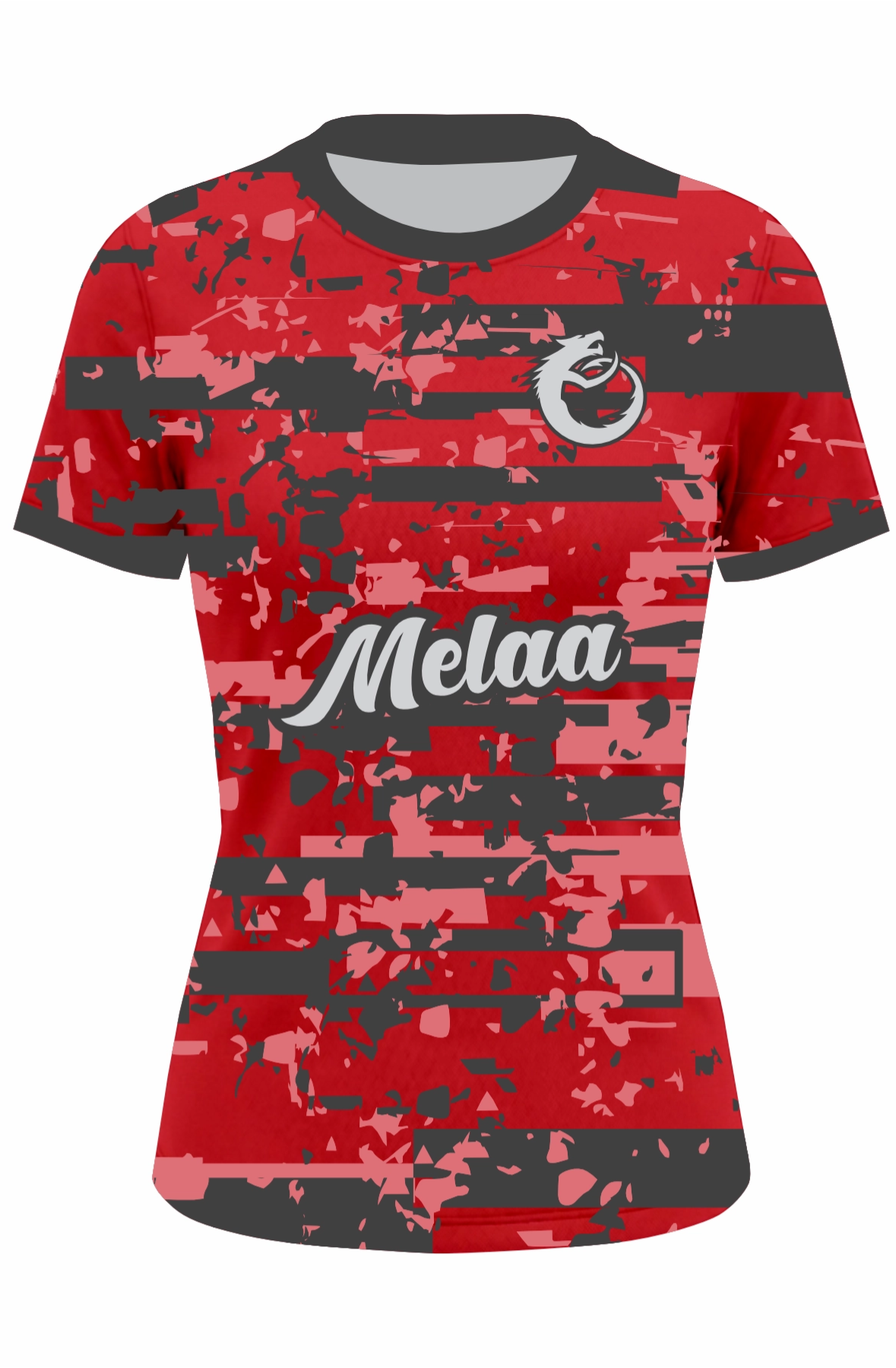 Football Shirt. Design: Stripe (Womens / Girls cut)