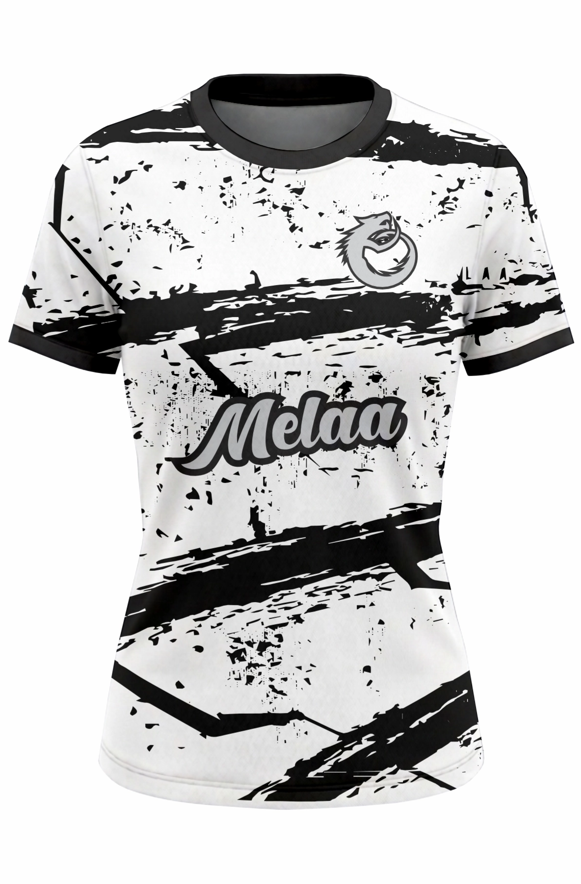Football Shirt. Design: Stripe (Womens / Girls cut)