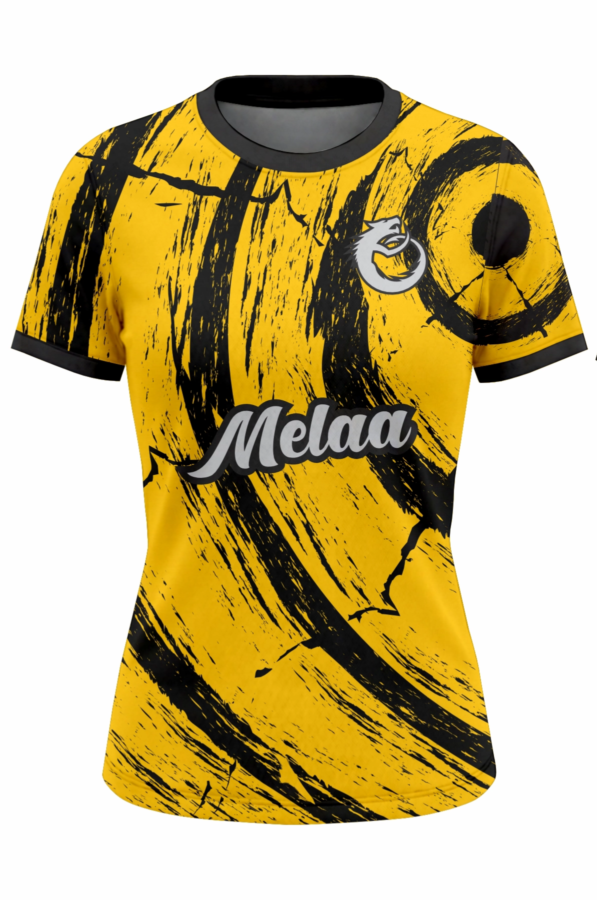 Football Shirt. Design: Stripe (Womens / Girls cut)