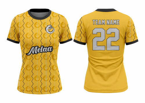 Football Shirt. Design: Retro (Womens / Girls cut)