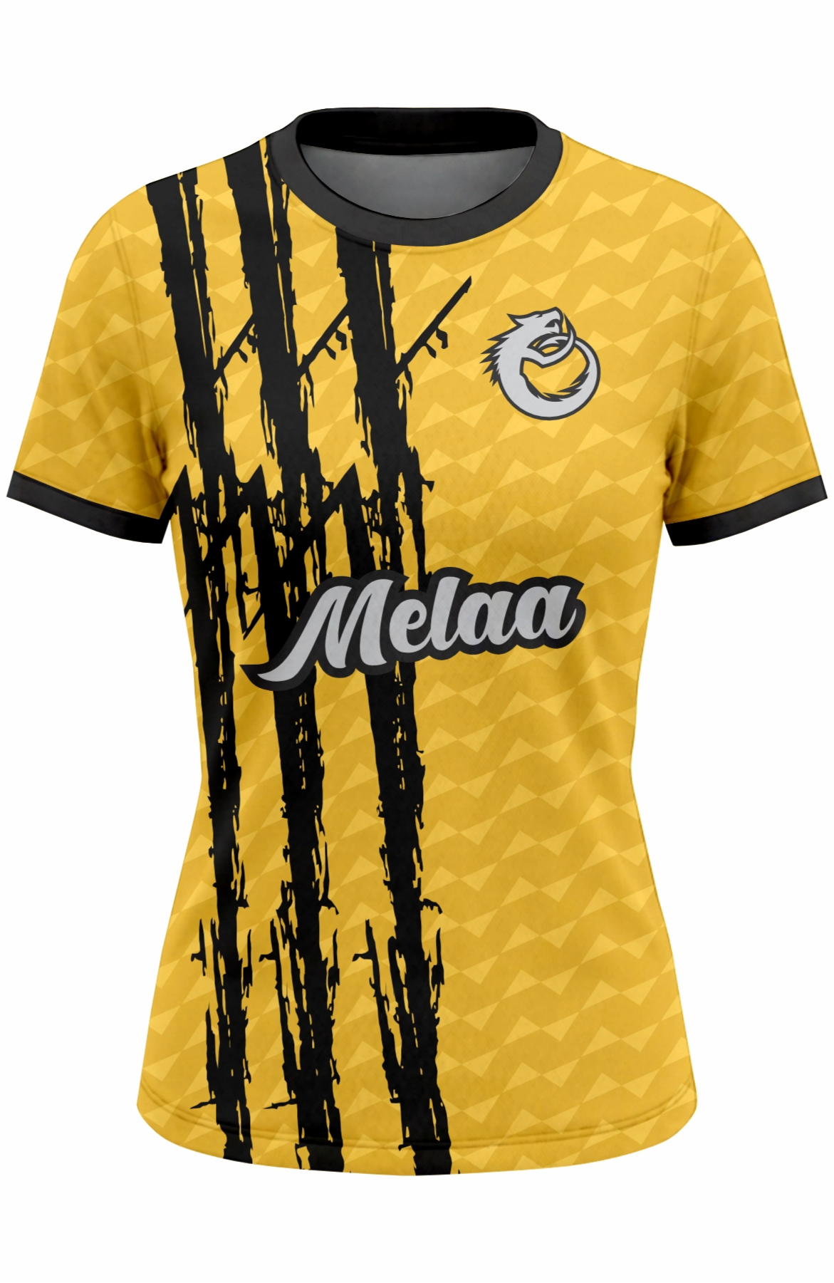 Football Shirt. Design: Stripe (Womens / Girls cut)